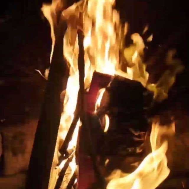 A show of fire and Ice.